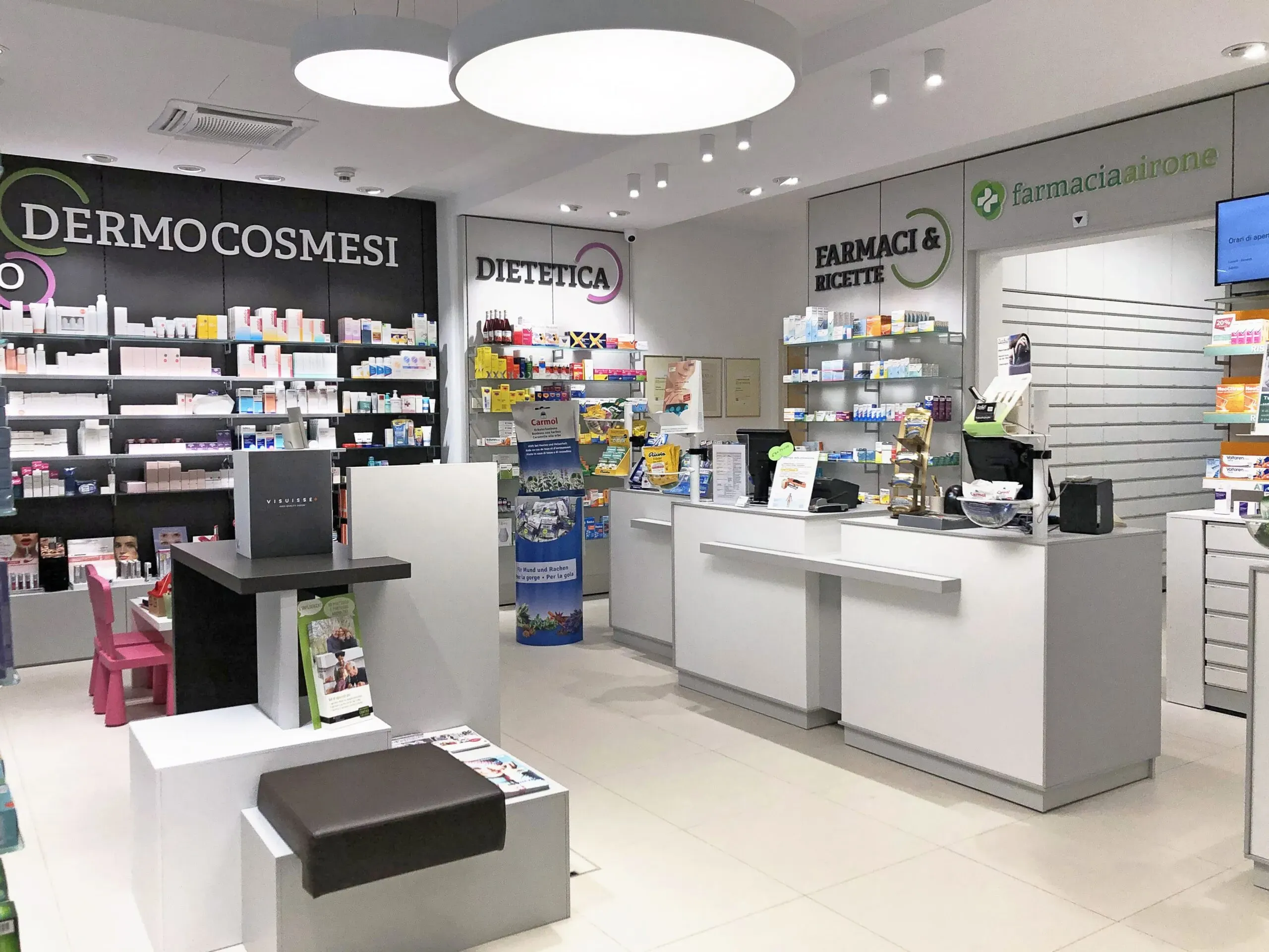 Farmacia chiavi in mano Farmacia Airone Lugano